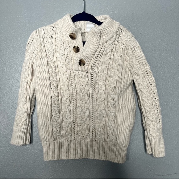 Baby Gap 2T Ivory/Cream Knit Sweater - Picture 1 of 6